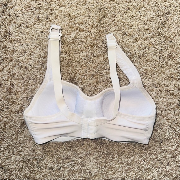 Panache Sport 28DD Underwire Sports Bra White Adjustable Multiway Athletic Bra - Picture 12 of 14